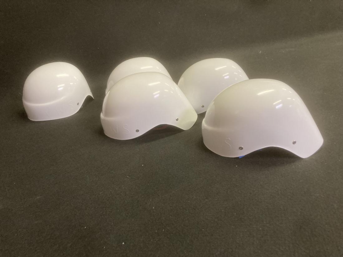 Casque Kayak polo Carbone Blanc