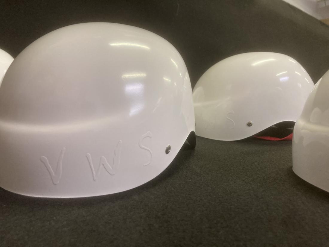 Casque Kayak polo Carbone blanc