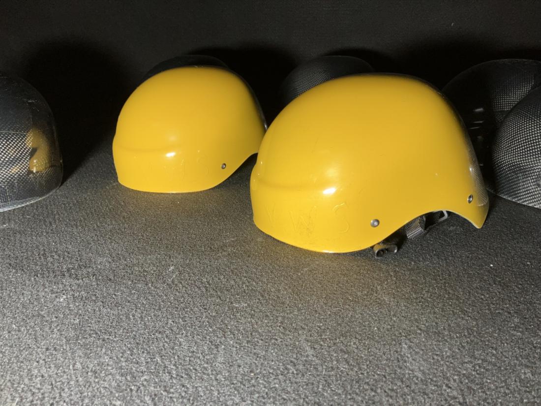 Casque Kayak polo Carbone Jaune