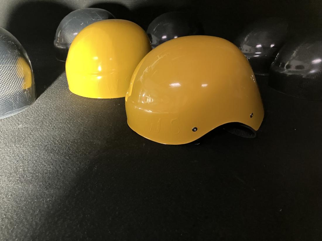 Casque Kayak polo Carbone Jaune