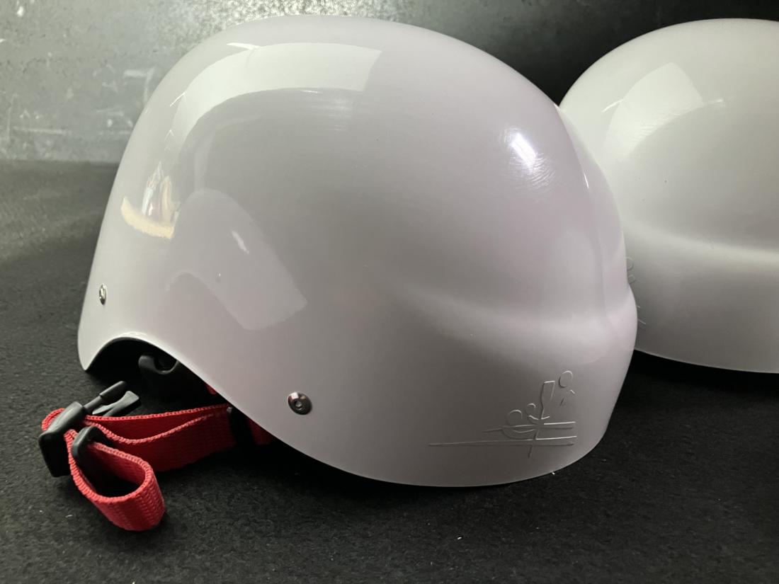 Casque Kayak polo Carbone Blanc