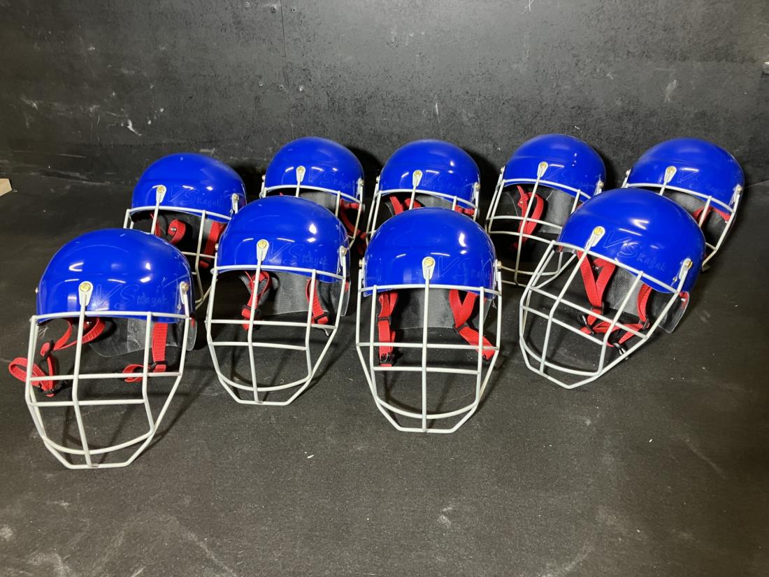 Casque Kayak polo Carbone Bleu 5002